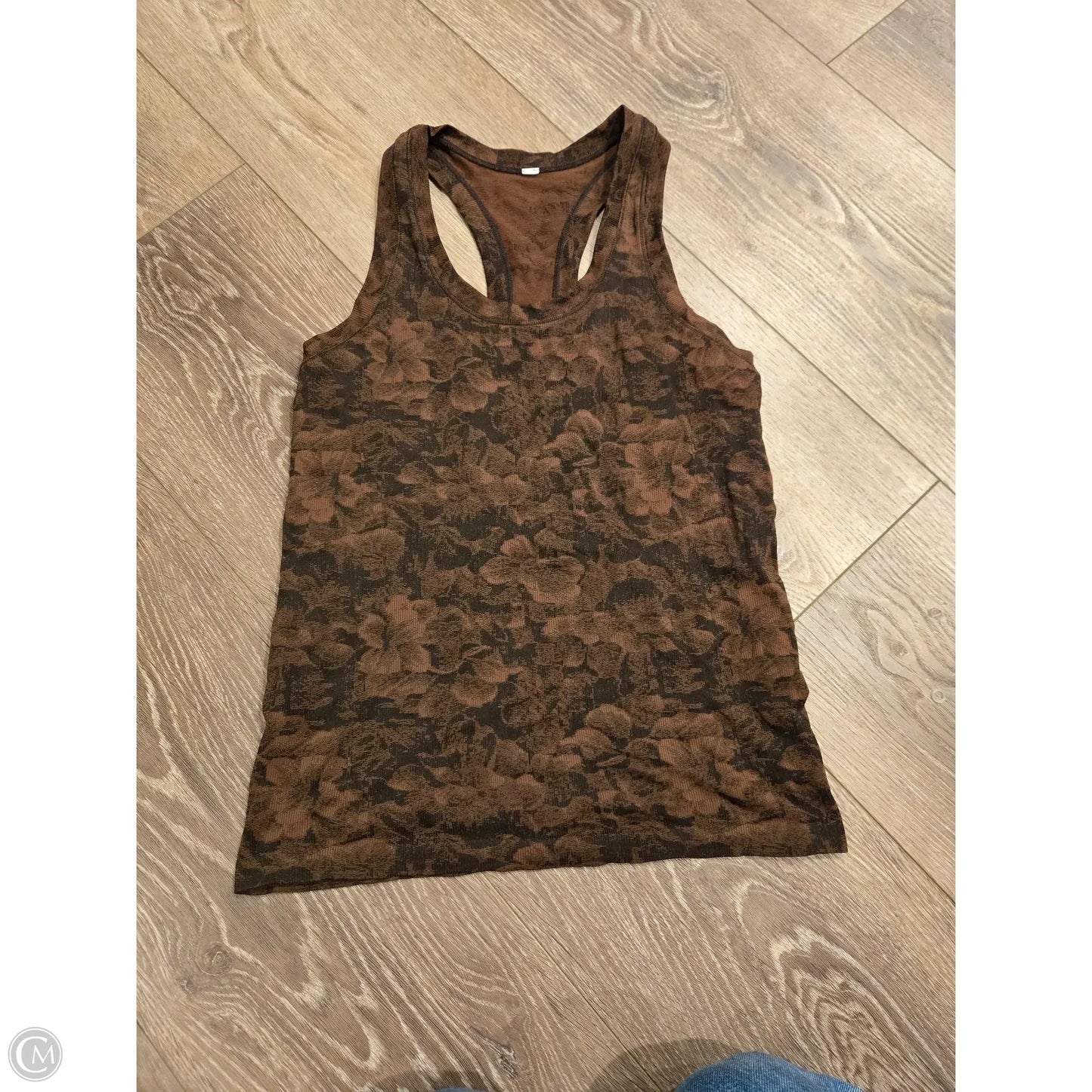 Athletic Tank Top By Cme In Brown, Size: 8