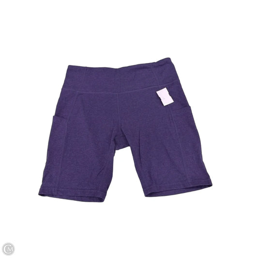 Athletic Shorts By Baleaf In Purple, Size: L