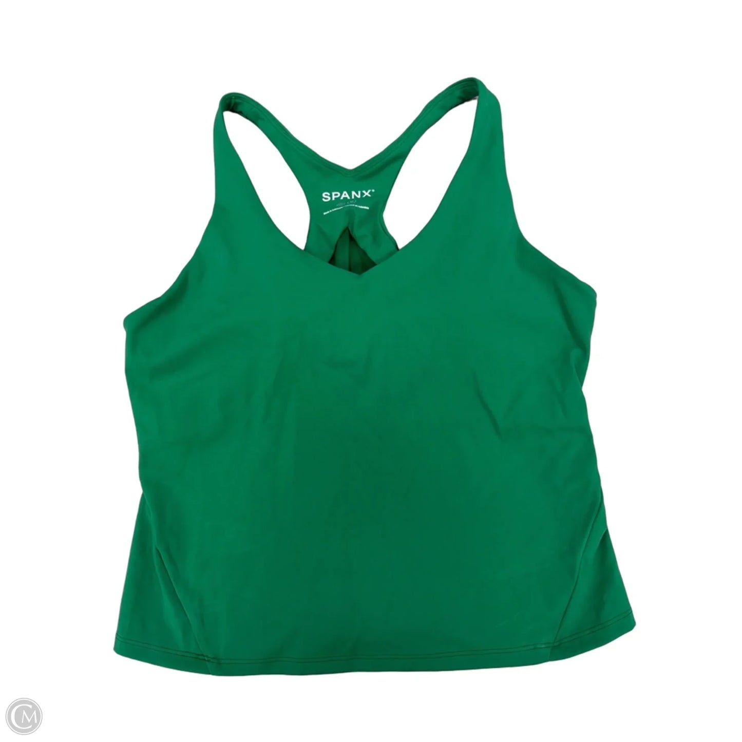 Athletic Tank Top By Spanx In Green, Size: M