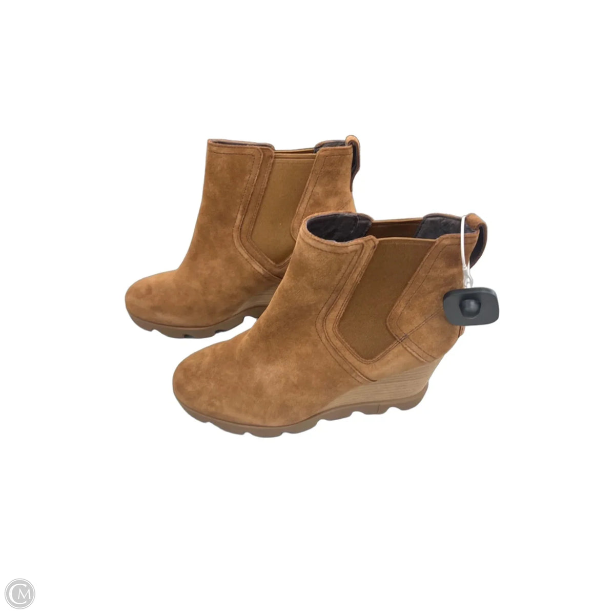 Boots Ankle Heels By Sorel In Tan, Size: 11