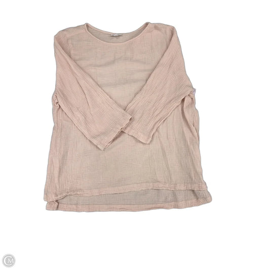 Top 3/4 Sleeve By Pure Jill In Orange, Size: Xl