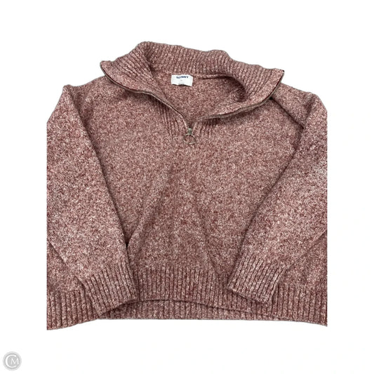 Sweater By Old Navy In Red, Size: Xxl
