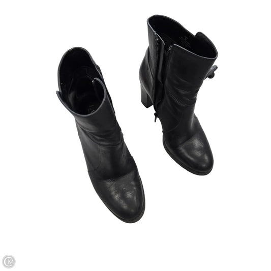 Boots Ankle Heels By Lauren By Ralph Lauren In Black, Size: 8