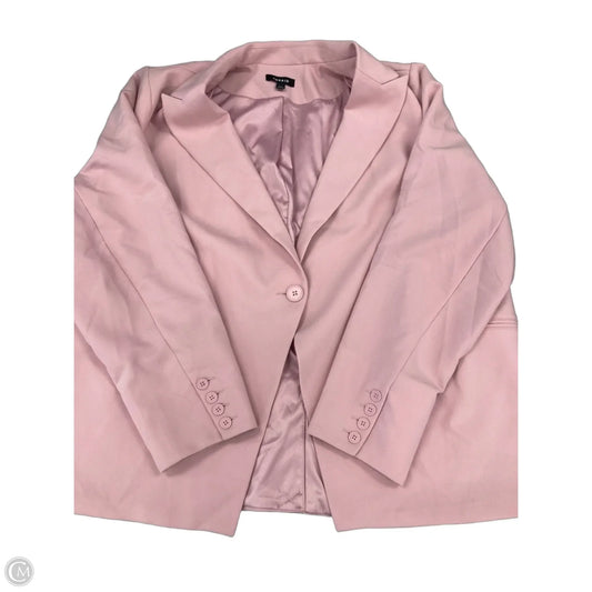 Blazer By Torrid In Pink, Size: 3x