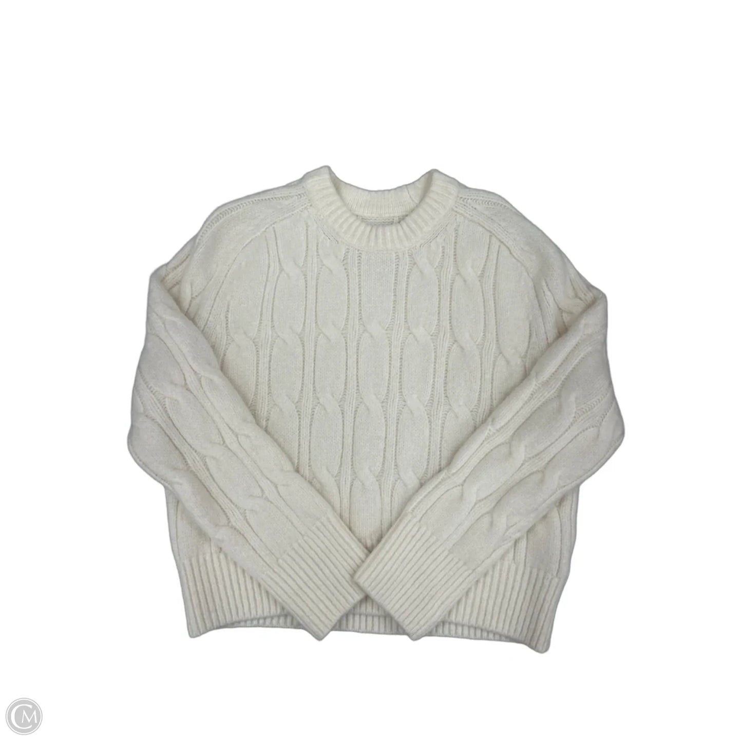 Sweater By Abercrombie And Fitch In Cream, Size: Xs