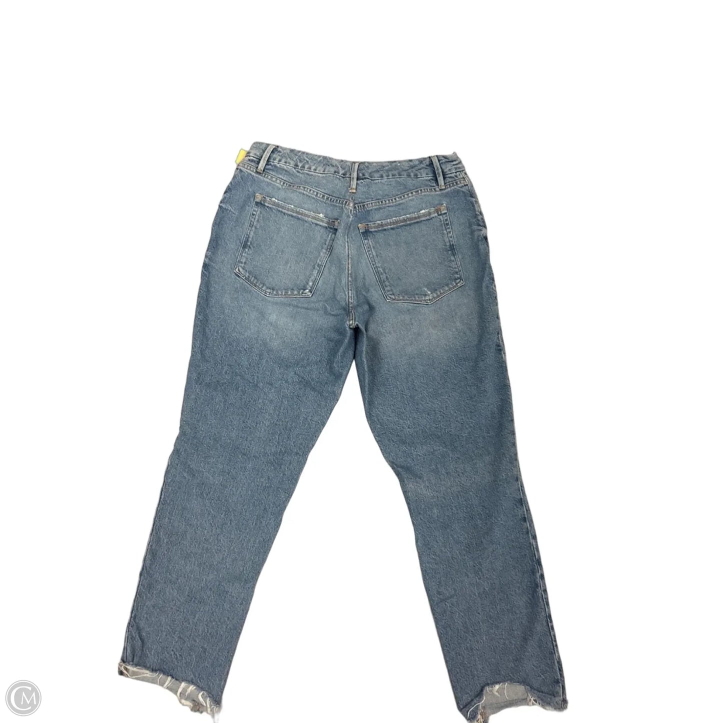 Jeans Straight By Good American In Blue, Size: 10