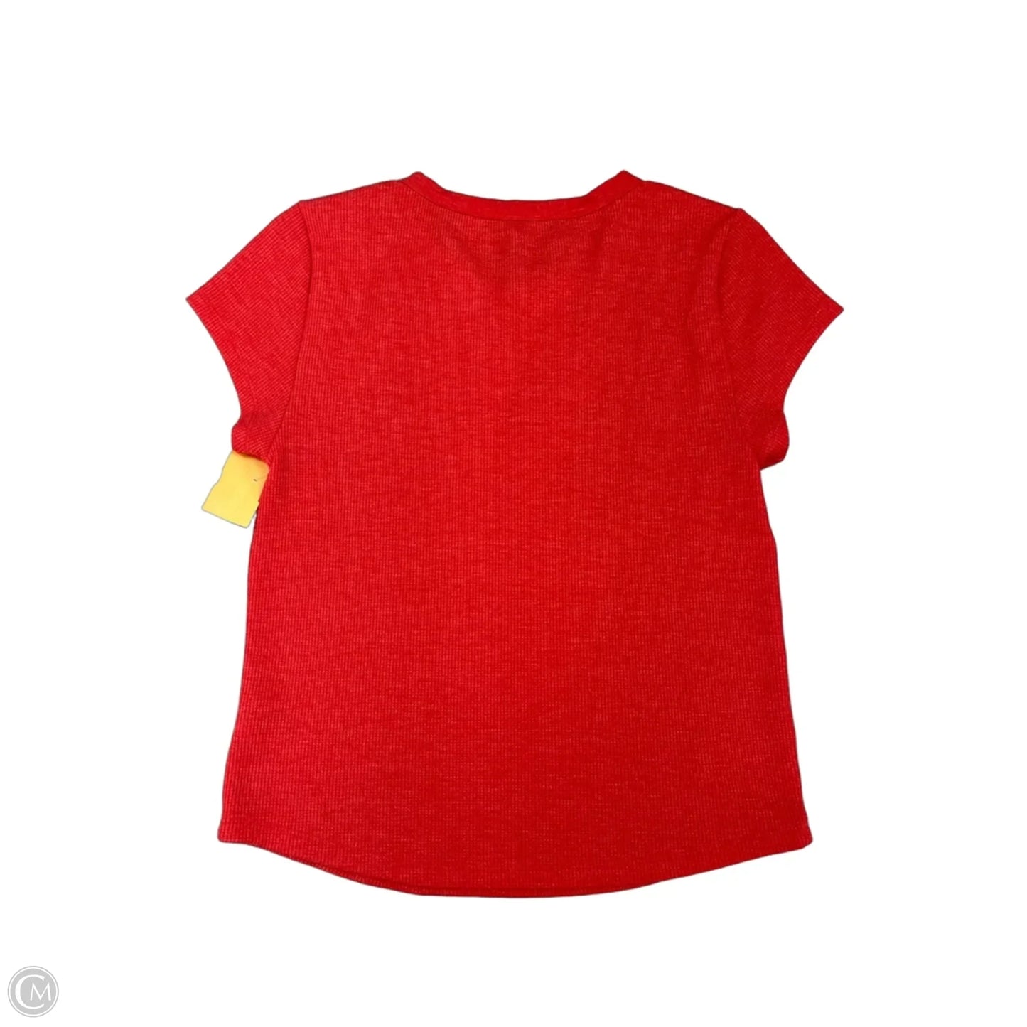 Top Short Sleeve By American Eagle In Red, Size: L