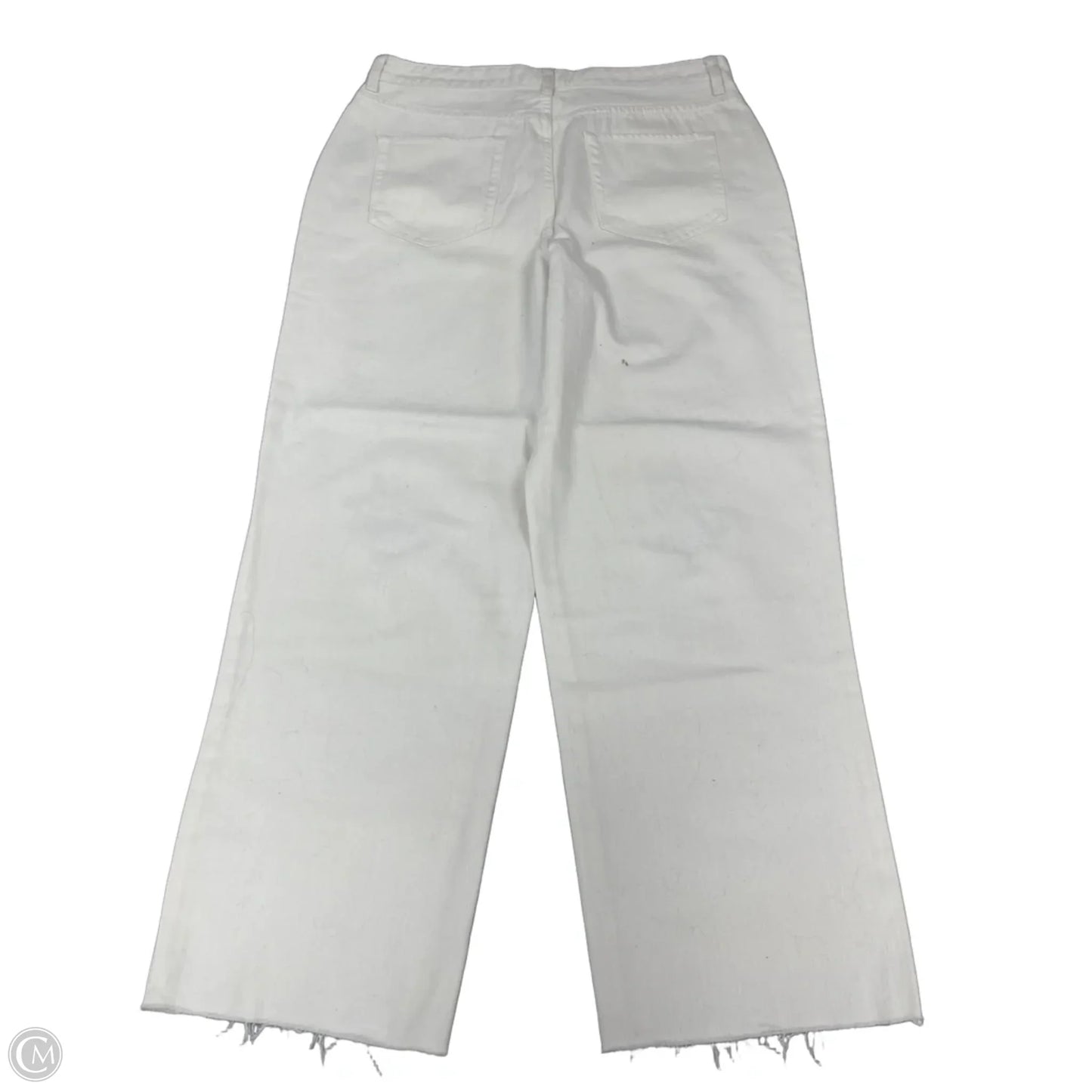 Jeans Straight By Fashion Nova In White, Size: 12