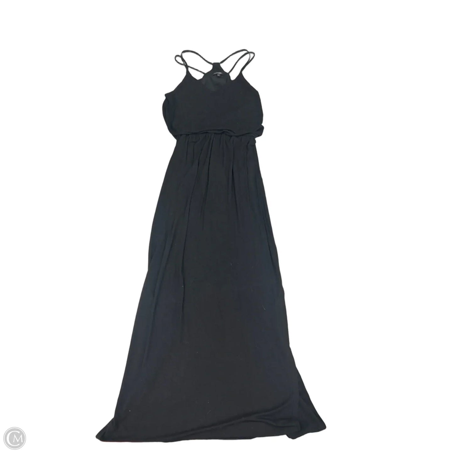 Dress Casual Maxi By Papermoon In Black, Size: L