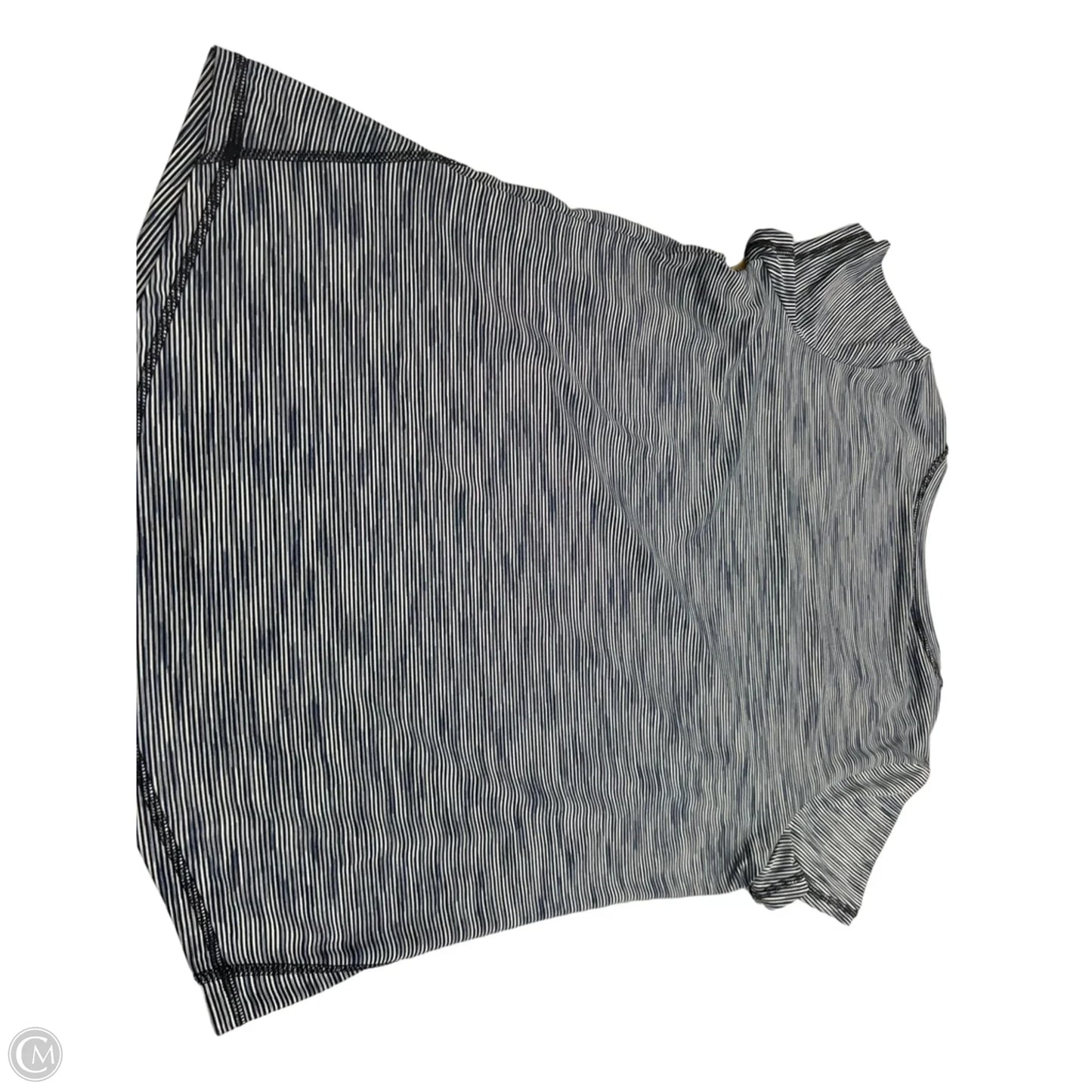 Athletic Top Short Sleeve By Xersion In Grey, Size: M