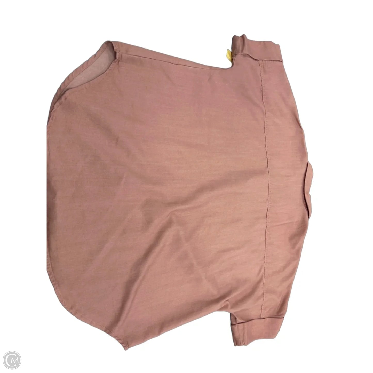 Top Short Sleeve By Cmc In Orange, Size: L