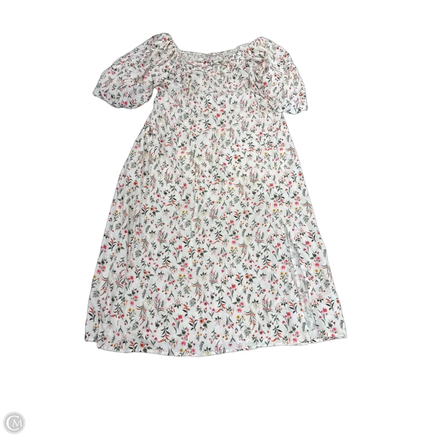 Dress Casual Midi By Old Navy In Floral Print, Size: Xl