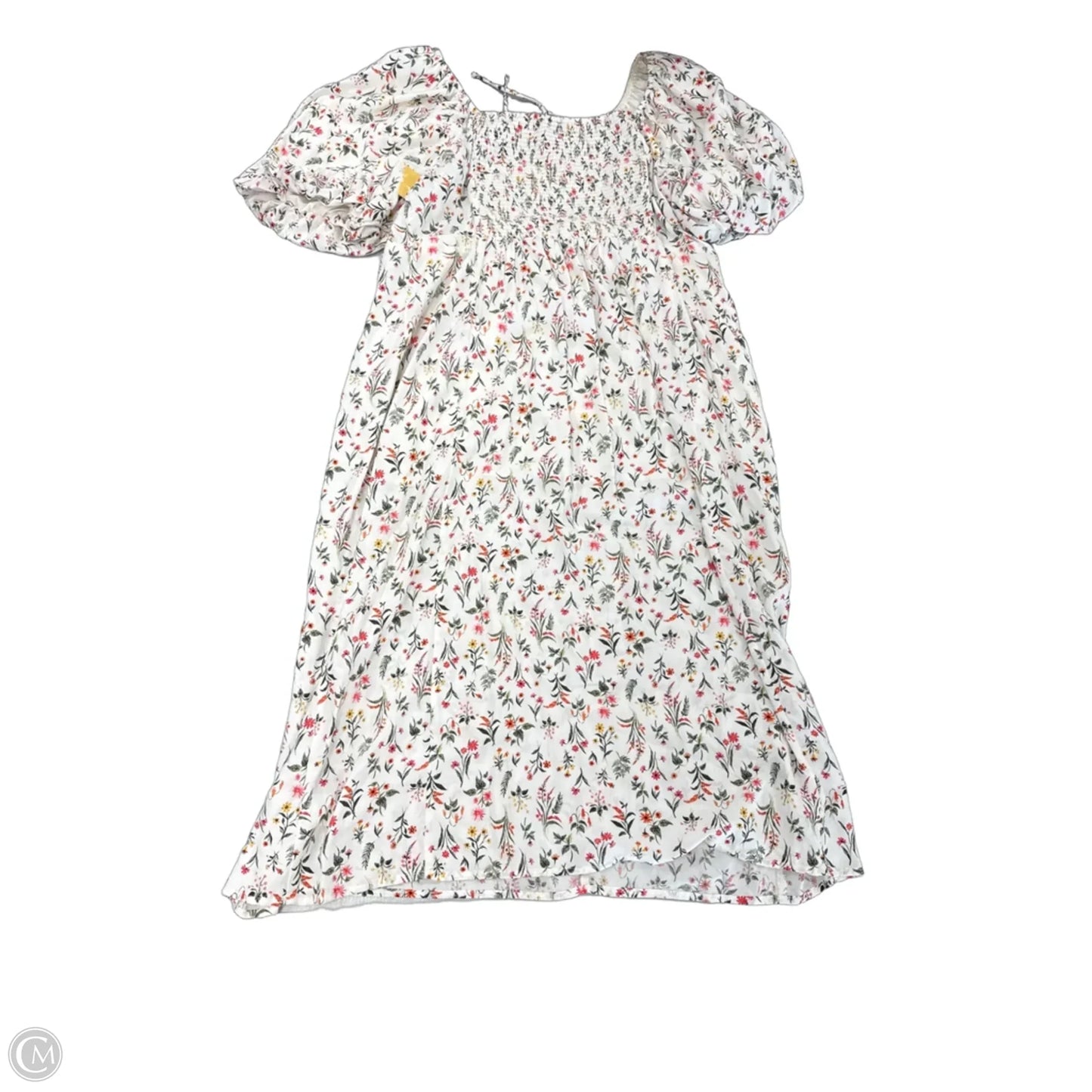 Dress Casual Midi By Old Navy In Floral Print, Size: Xl