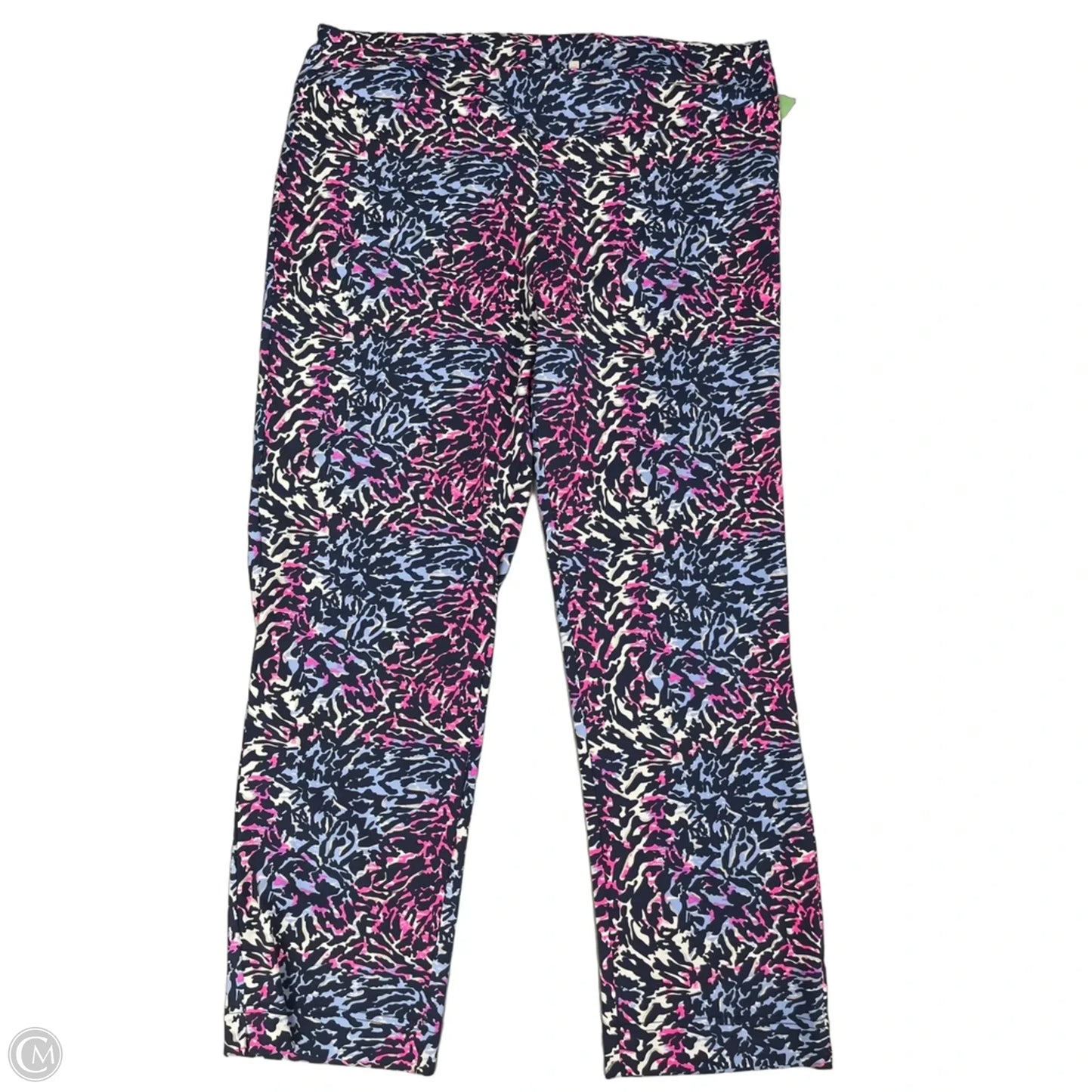 Athletic Leggings By Lulu B In Pink & Purple, Size: Xl