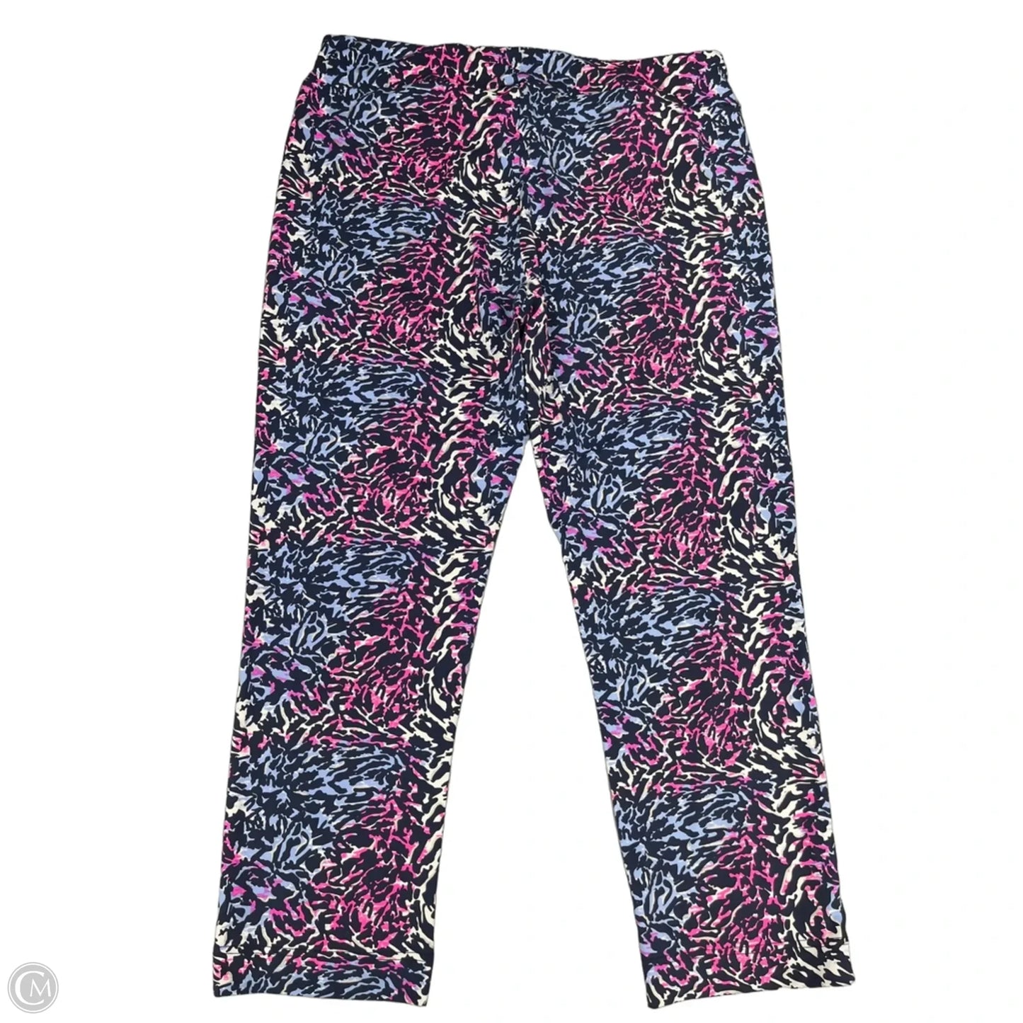 Athletic Leggings By Lulu B In Pink & Purple, Size: Xl