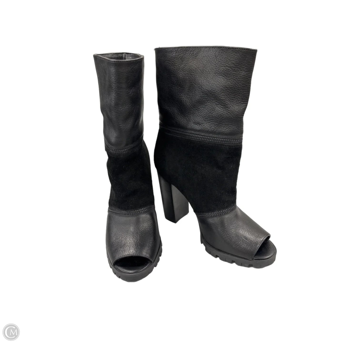 Boots Ankle Heels By Katy Perry In Black, Size: 7.5