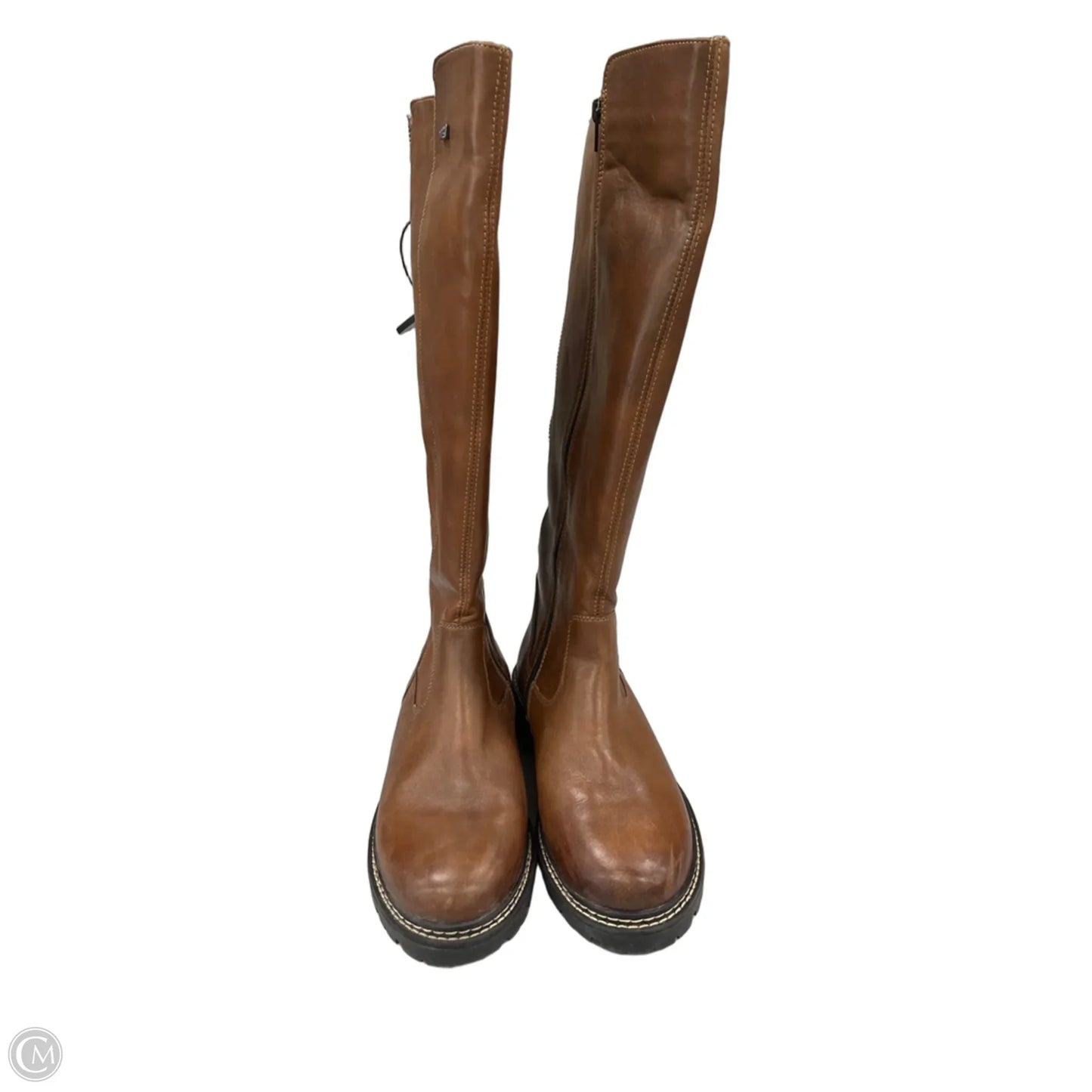 Boots Over-the-knee Flats By Cmc In Brown, Size: 9.5