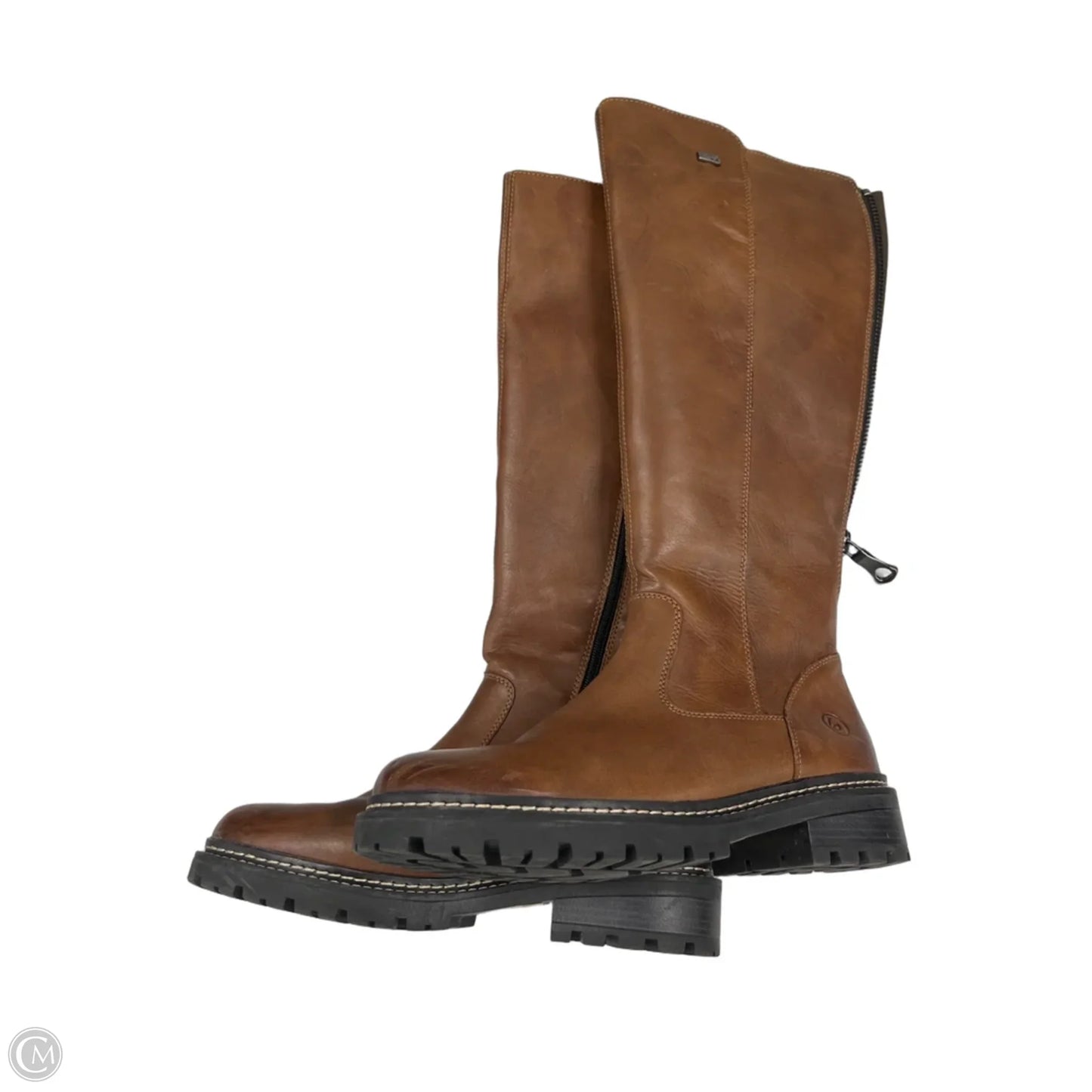 Boots Over-the-knee Flats By Cmc In Brown, Size: 9.5