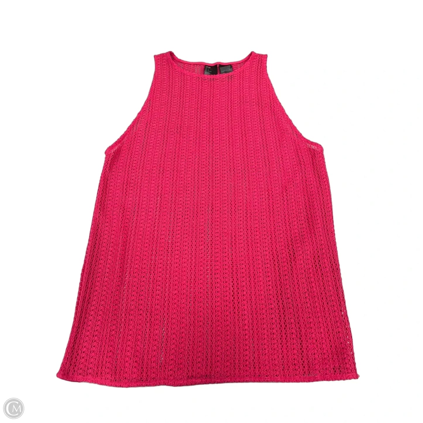 Tank Top By H&m In Pink, Size: L