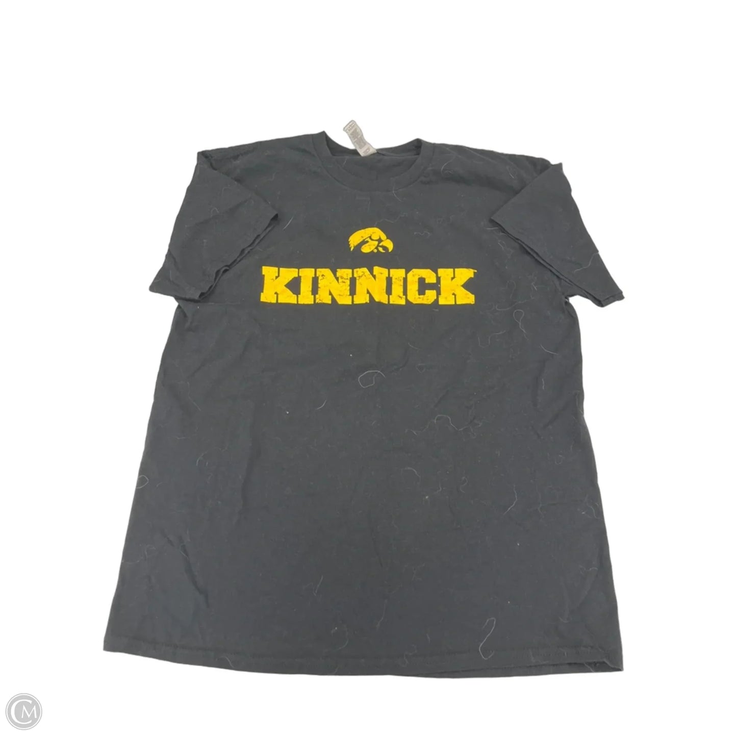Top Short Sleeve By Gildan In Black, Size: L