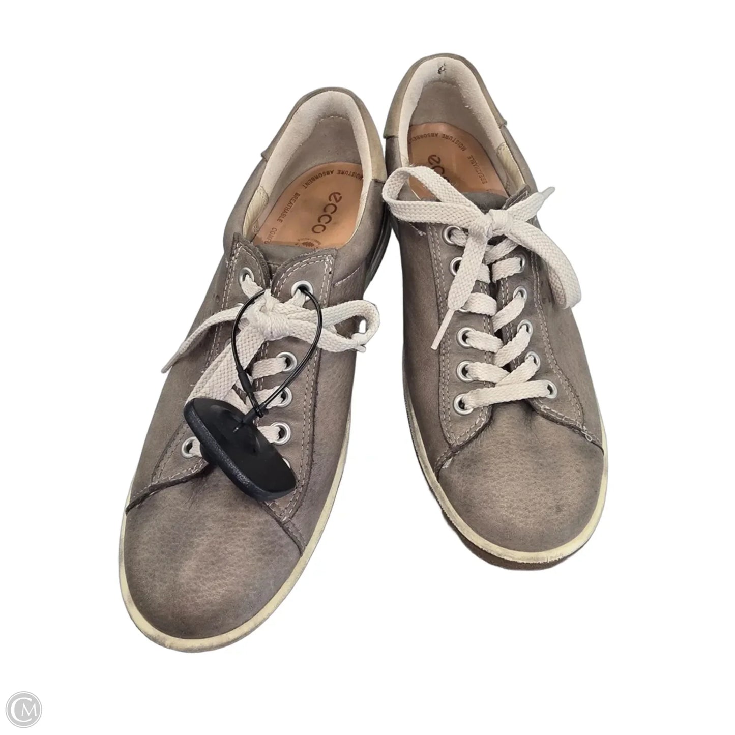 Shoes Sneakers By Ecco In Grey, Size: 7.5