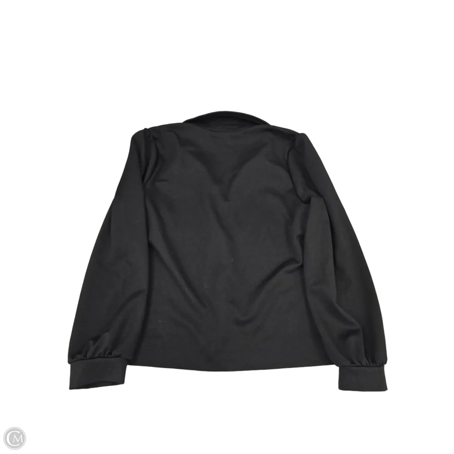 Top Long Sleeve By Talbots In Black, Size: L