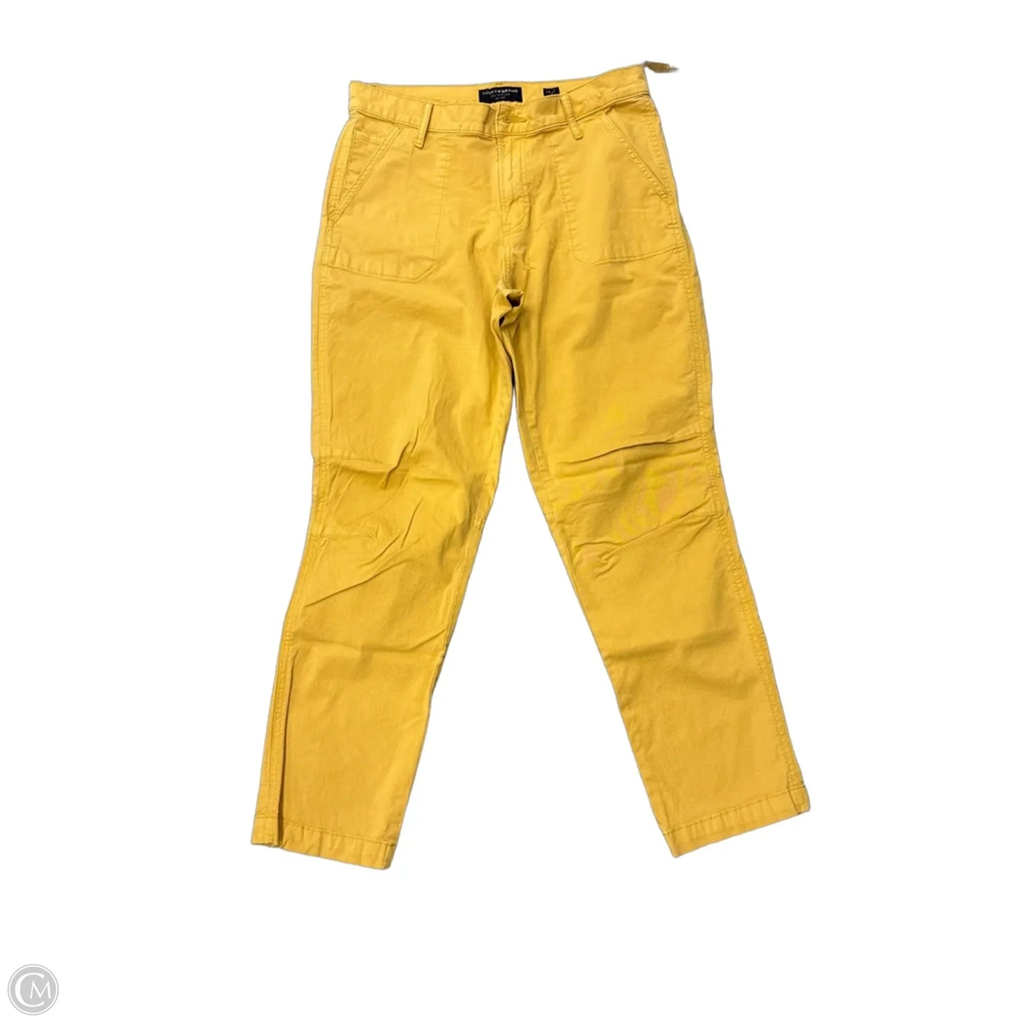 Pants Chinos & Khakis By Lucky Brand In Yellow, Size: 10