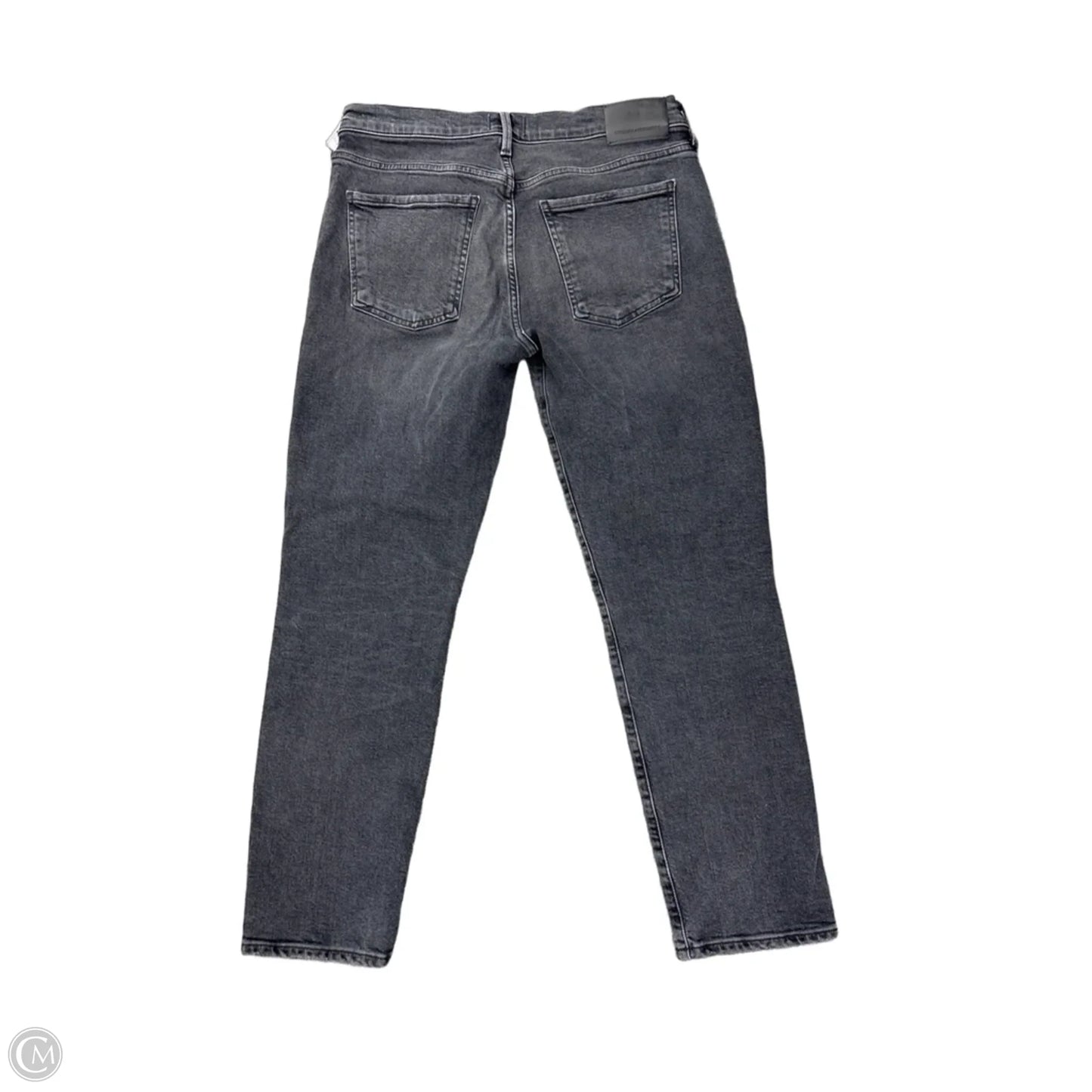 Jeans Cropped By Citizens Of Humanity In Black Denim, Size: 6