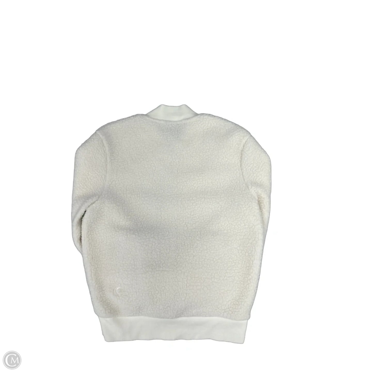Jacket Faux Fur & Sherpa By Zyia In Cream, Size: Xs