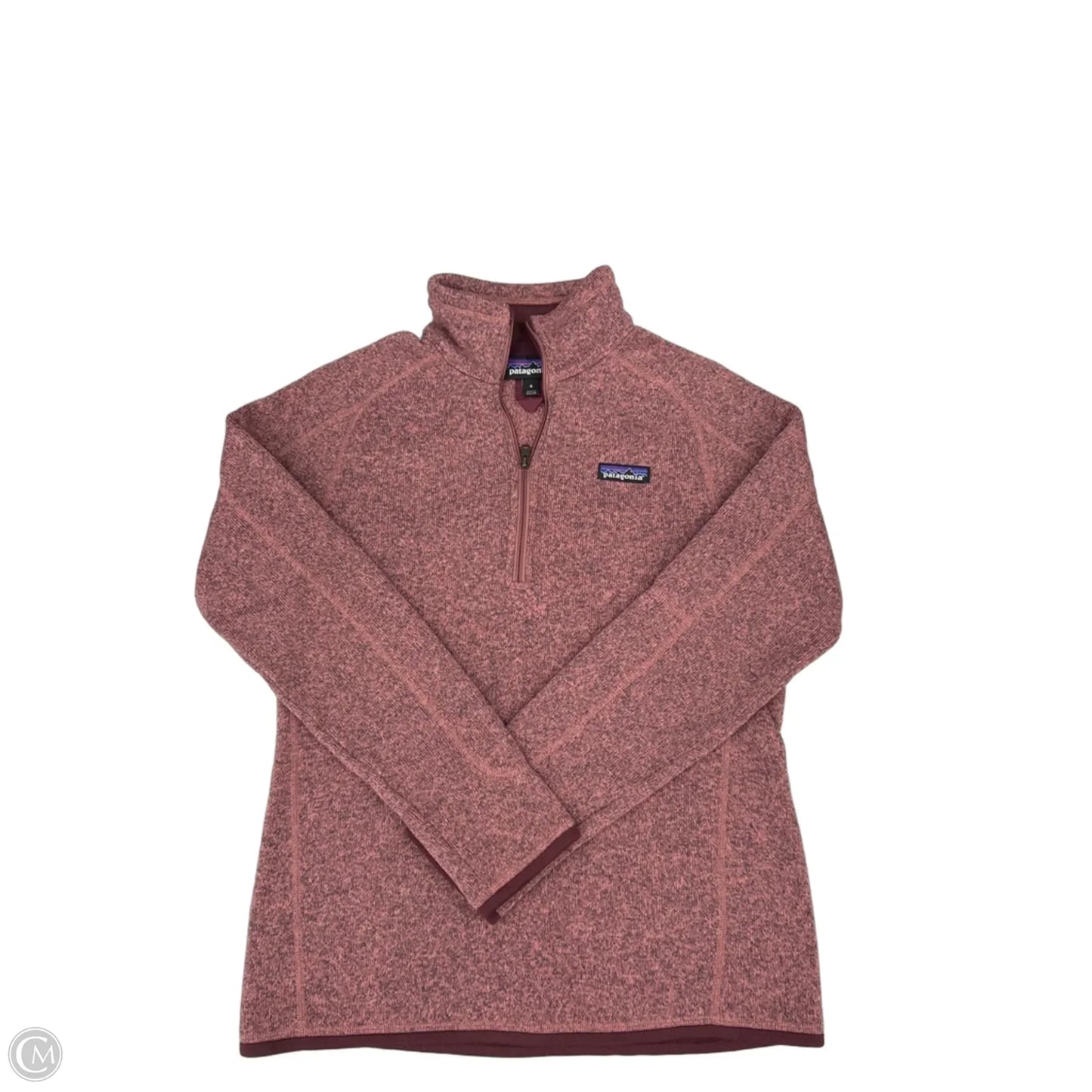 Jacket Fleece By Patagonia In Pink, Size: M