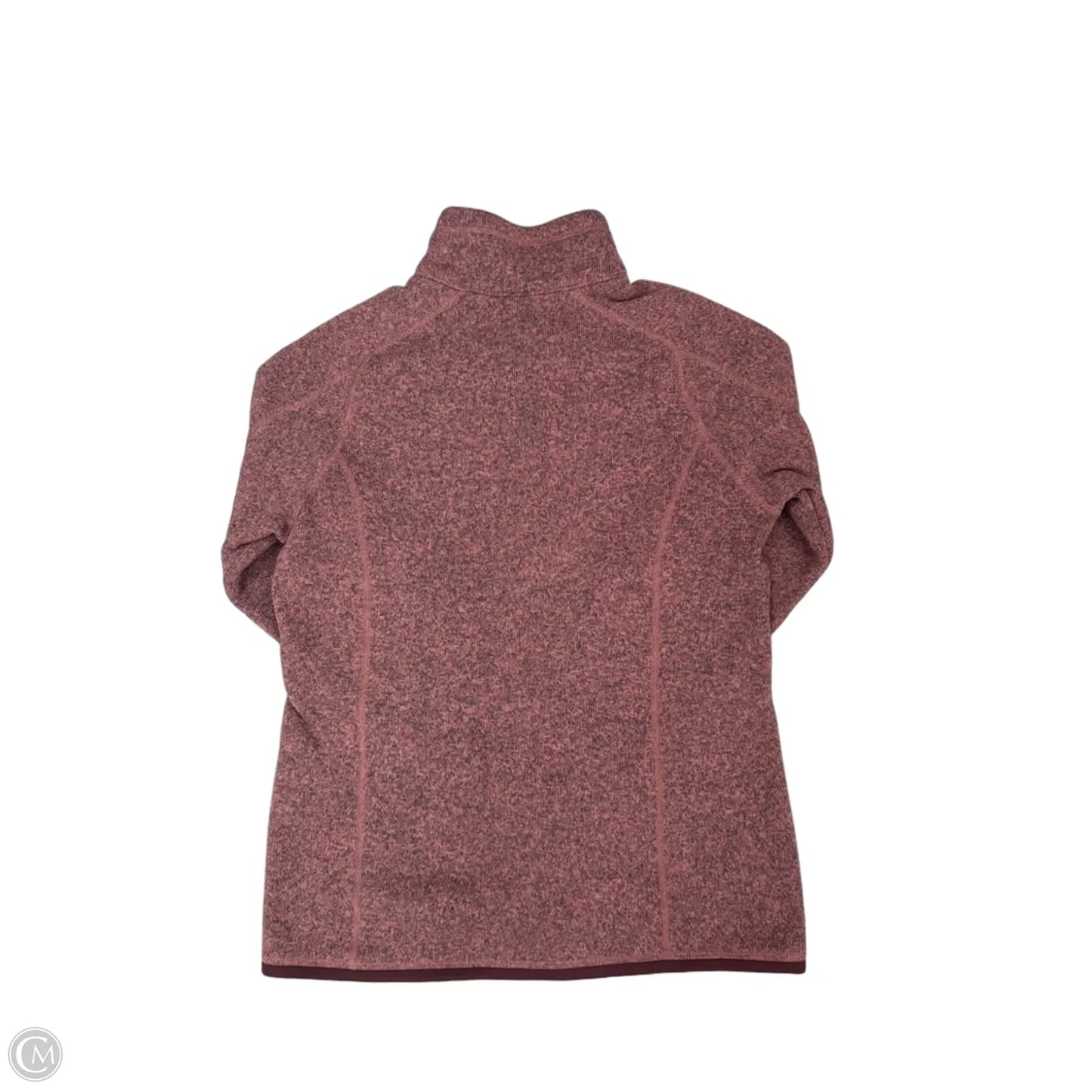 Jacket Fleece By Patagonia In Pink, Size: M