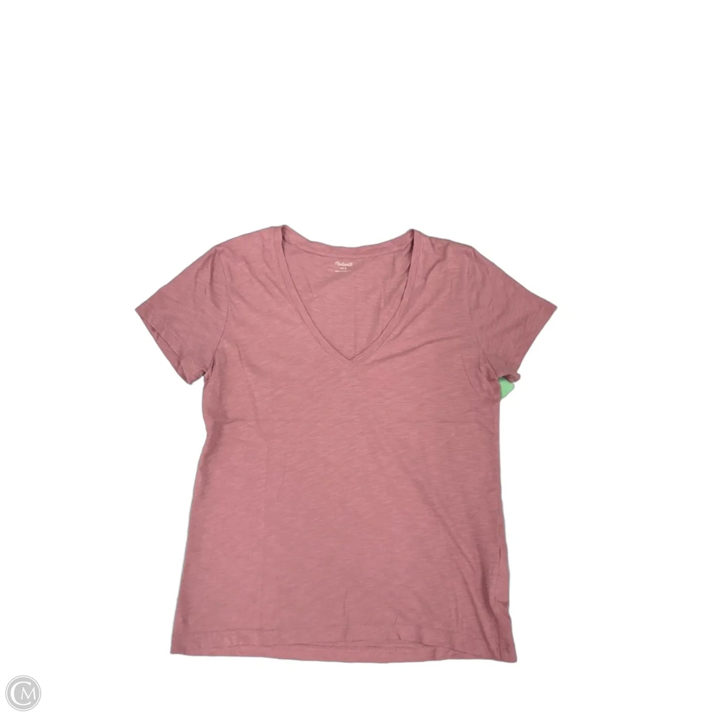 Top Short Sleeve By Madewell In Pink, Size: S