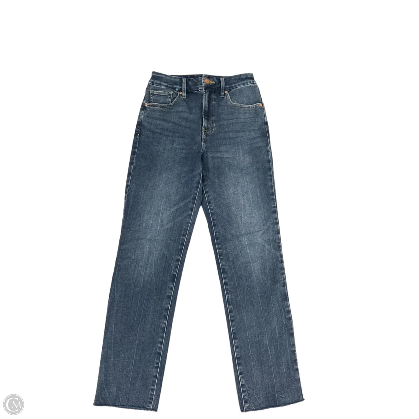 Jeans Skinny By Express In Blue Denim, Size: 0