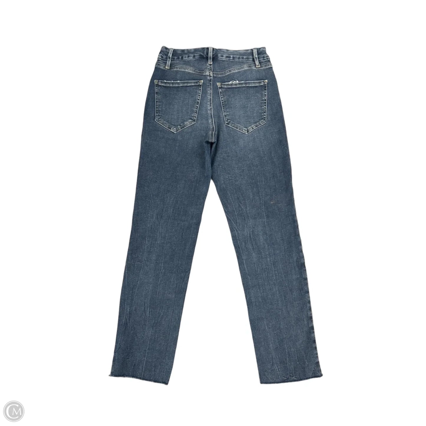 Jeans Skinny By Express In Blue Denim, Size: 0