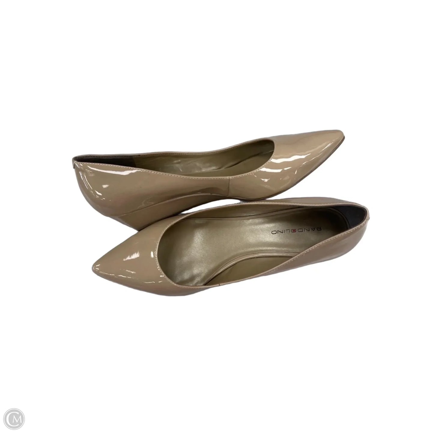 Shoes Heels Wedge By Bandolino In Beige, Size: 10