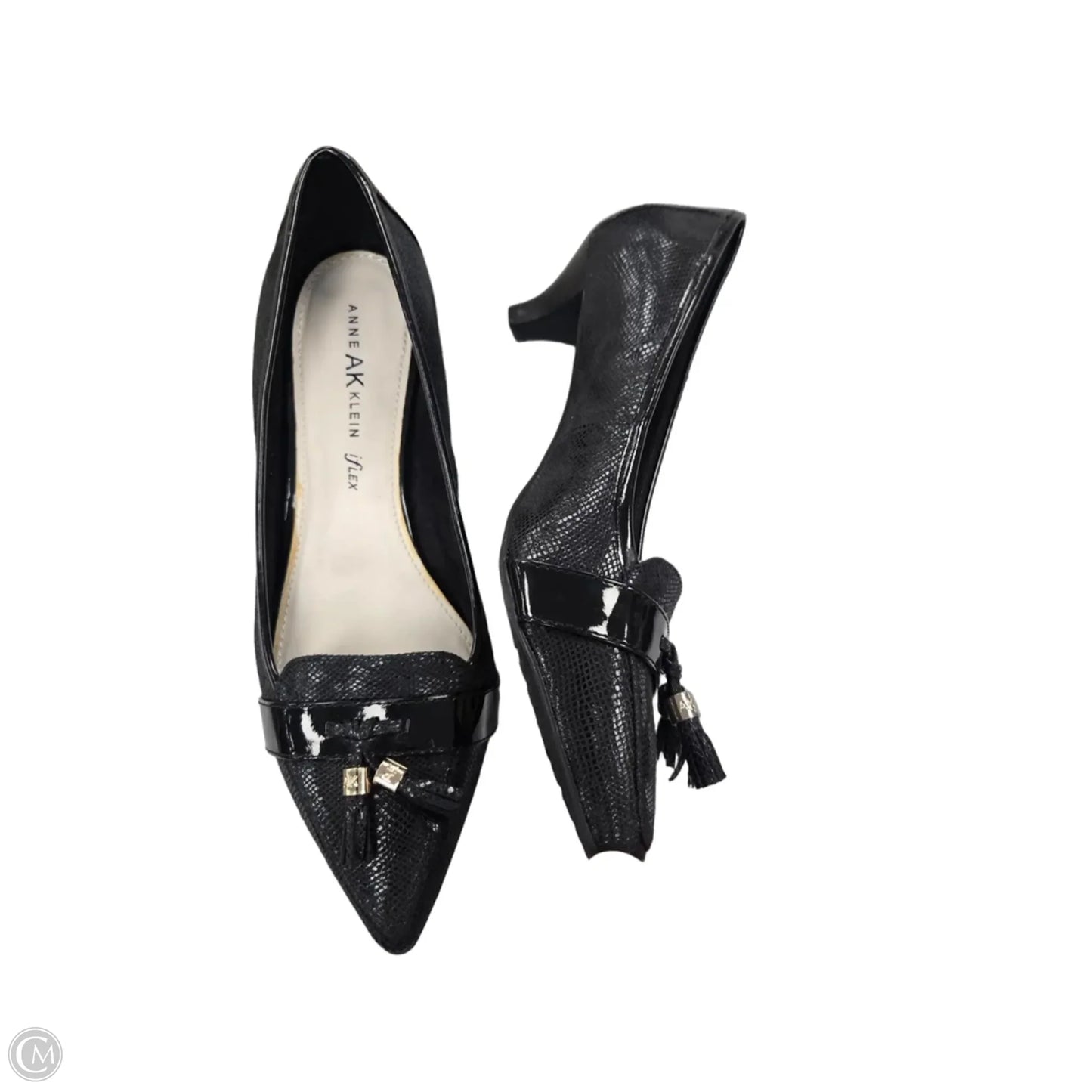 Shoes Heels Kitten By Anne Klein In Black, Size: 10