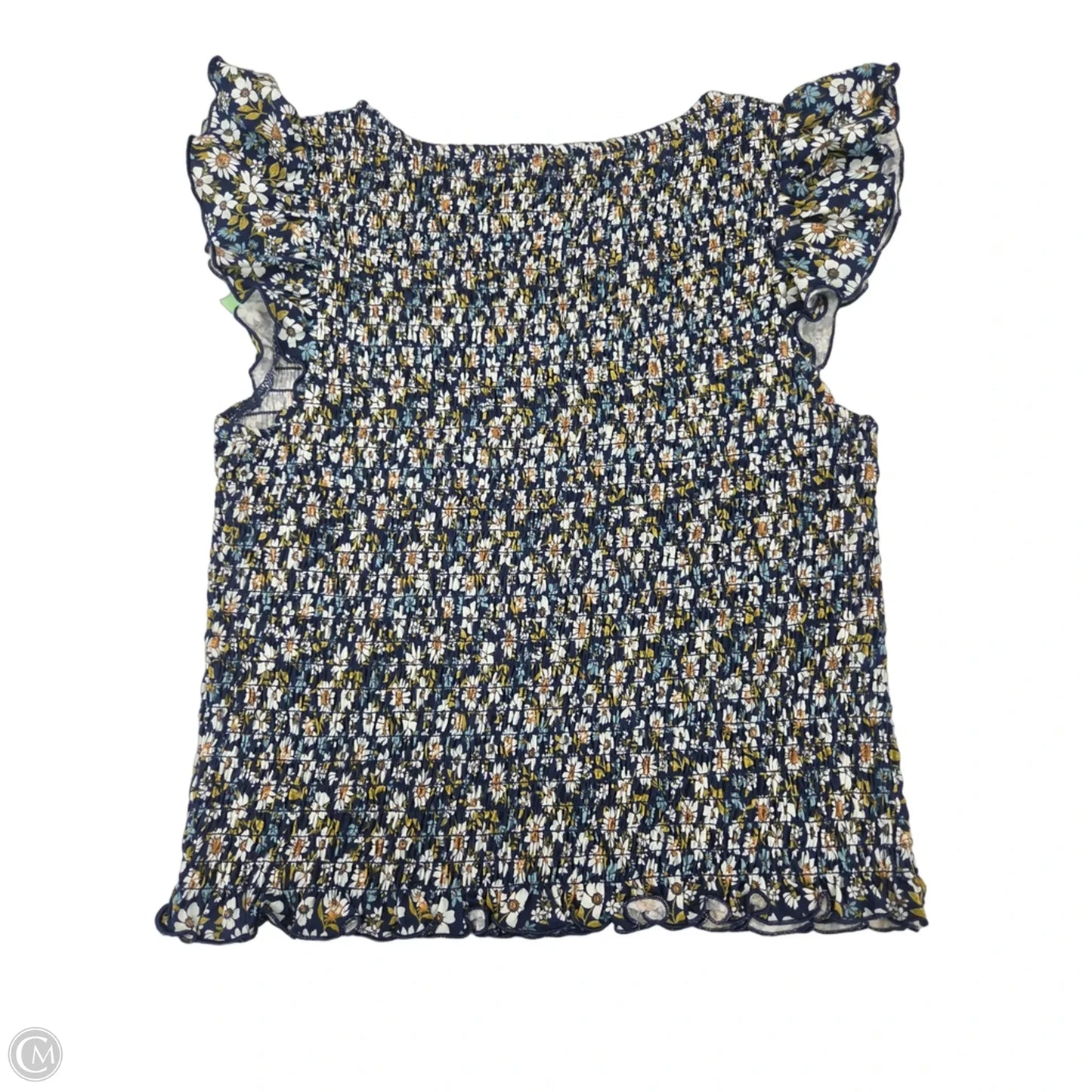 Top Short Sleeve By Old Navy In Floral Print, Size: L