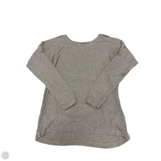 Top Long Sleeve By Cabi In Grey, Size: Xs