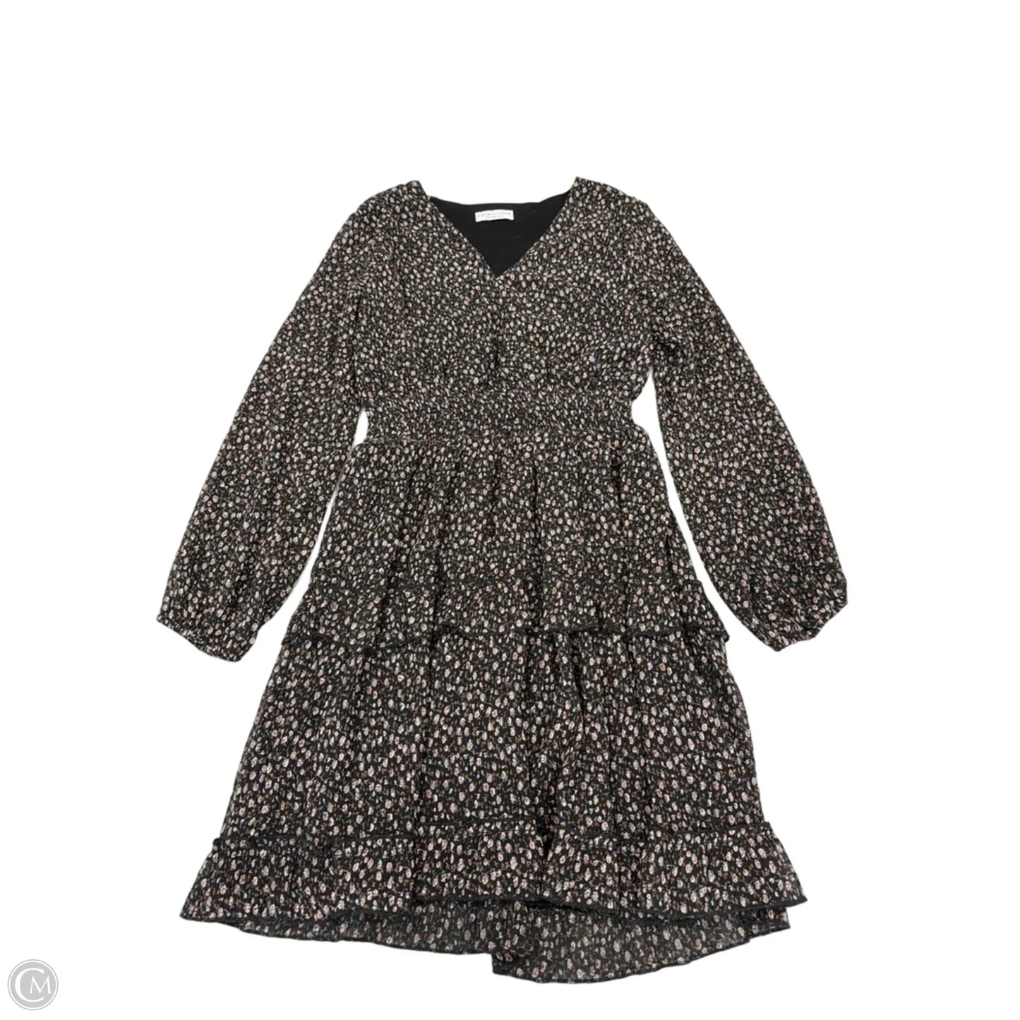 Dress Casual Midi By Paper Crane In Floral Print, Size: S