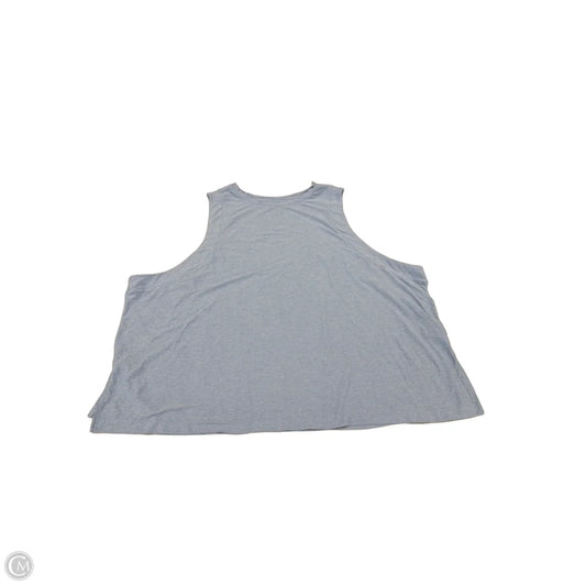 Athletic Tank Top By Old Navy In Blue, Size: 2x