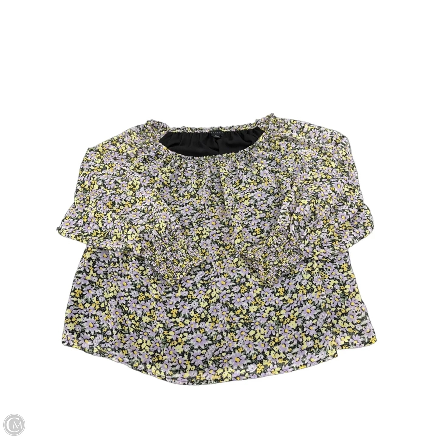 Top Long Sleeve By Sanctuary In Floral Print, Size: 2x