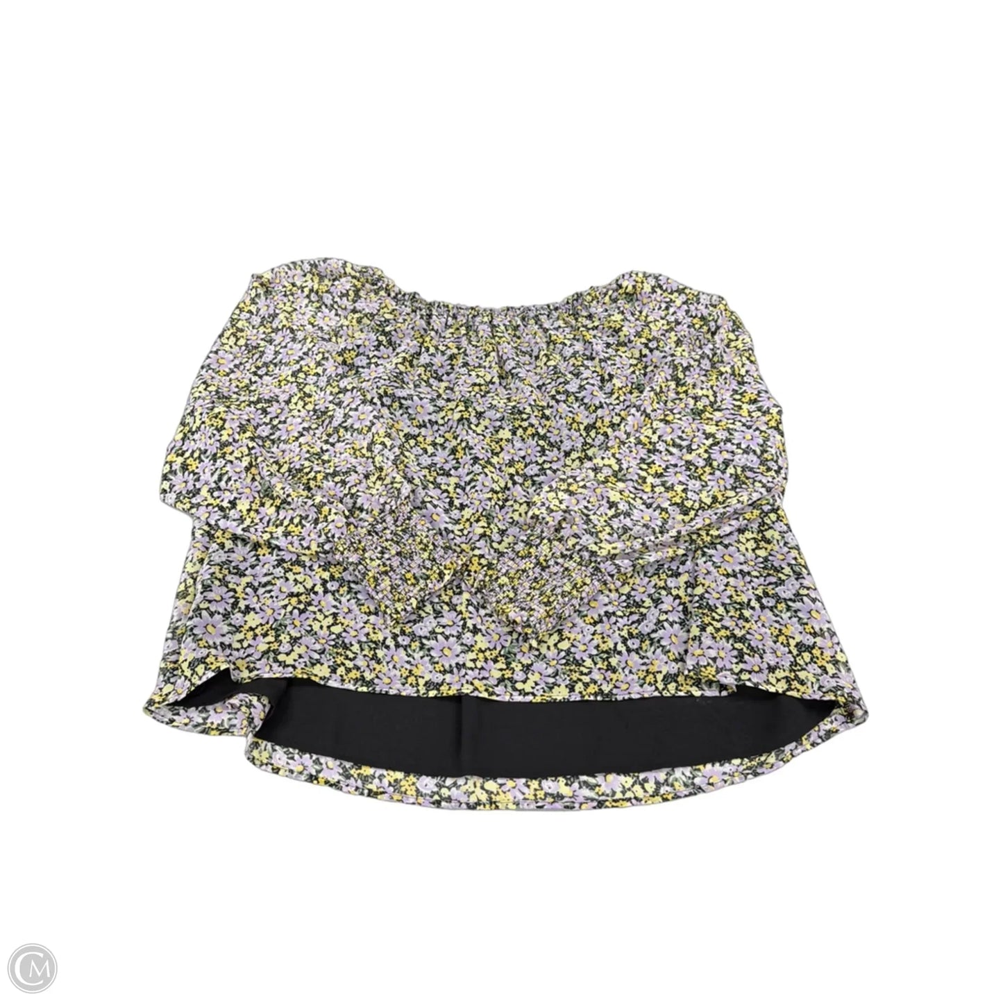 Top Long Sleeve By Sanctuary In Floral Print, Size: 2x