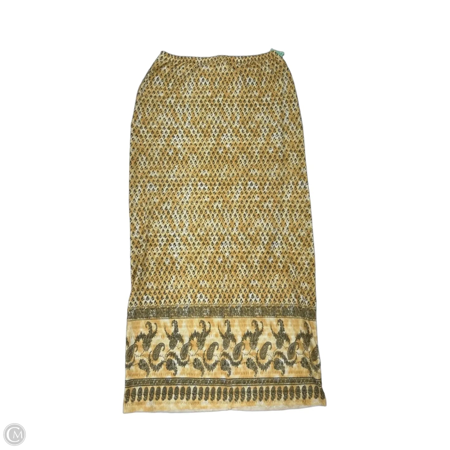 Skirt Maxi By Cmf In Yellow, Size: S