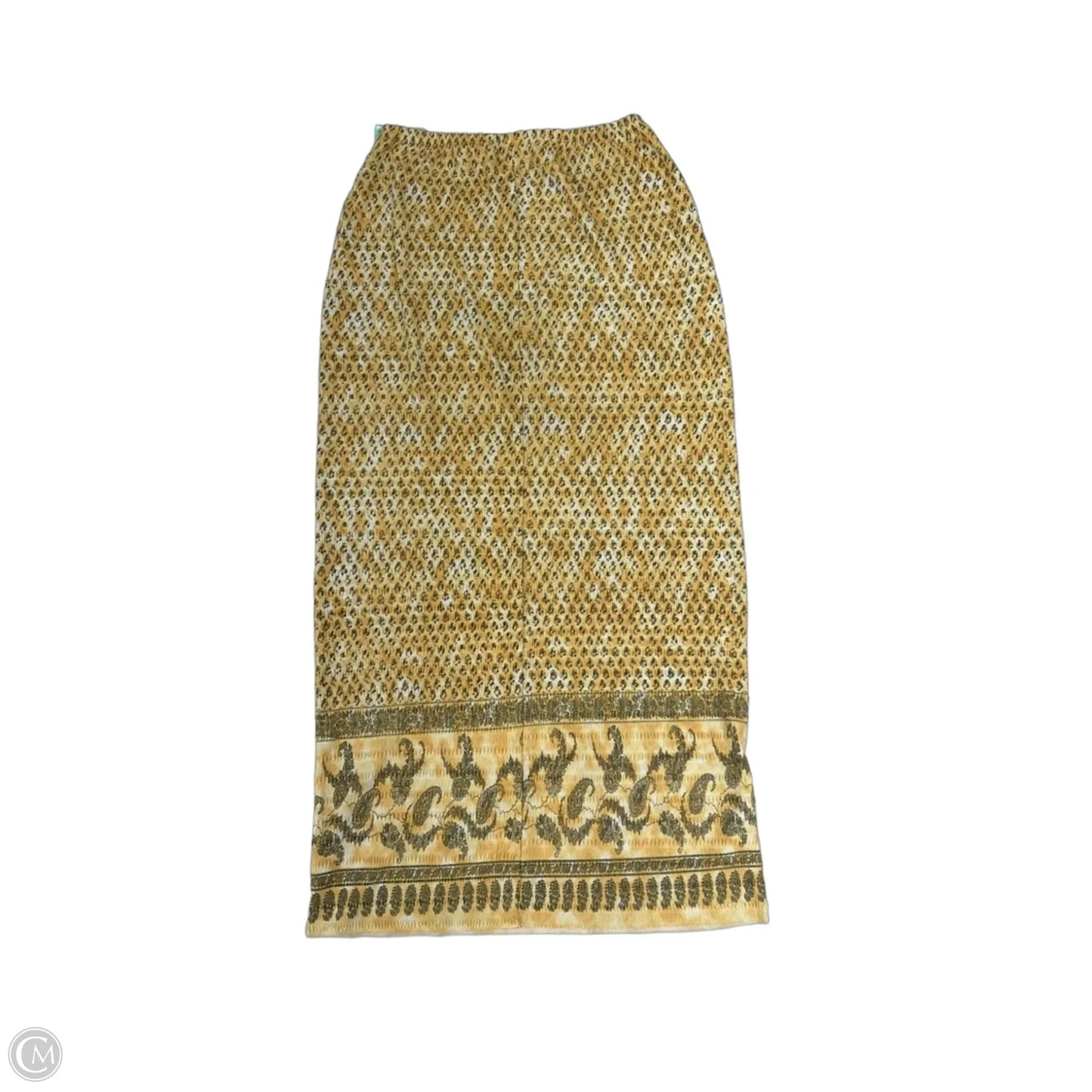 Skirt Maxi By Cmf In Yellow, Size: S