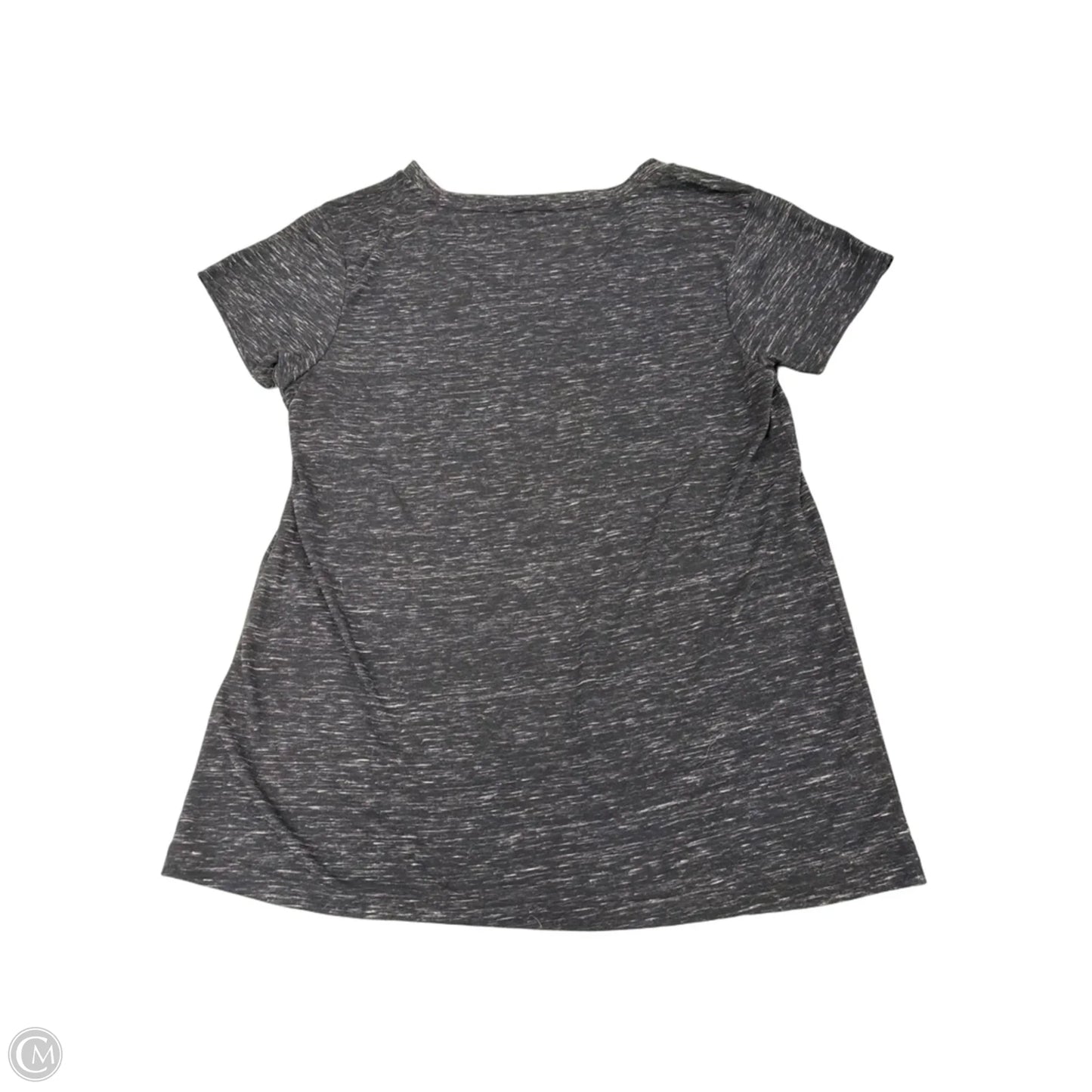 Top Short Sleeve By Cme In Black & Gold, Size: Xxl