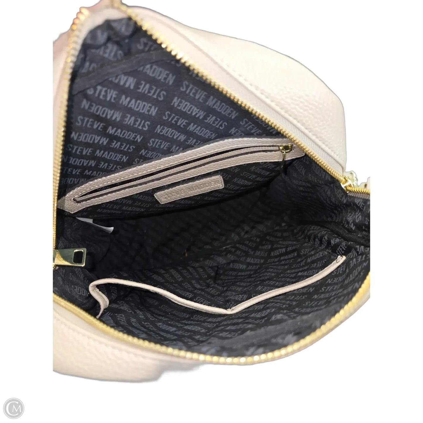 Backpack Leather By Steve Madden, Size: Medium