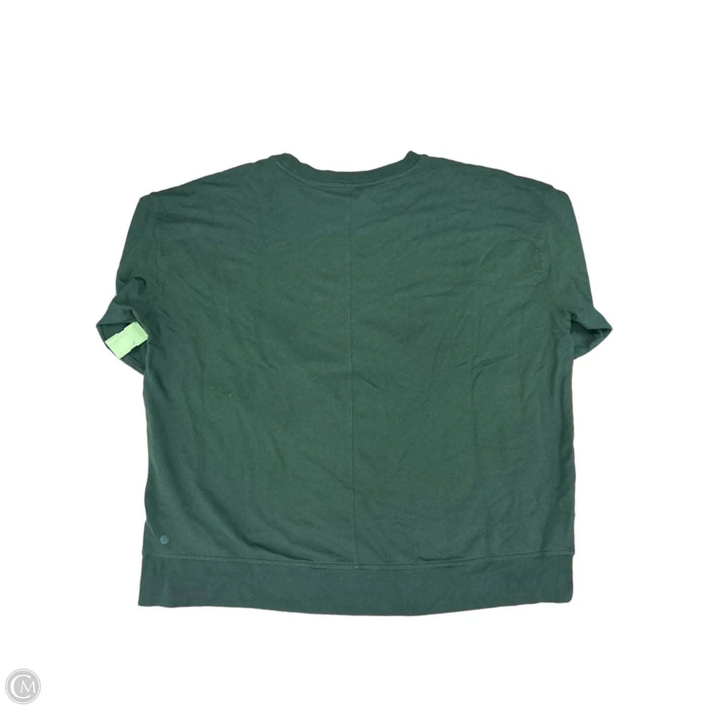 Top Long Sleeve By Cmf In Green, Size: Xxl