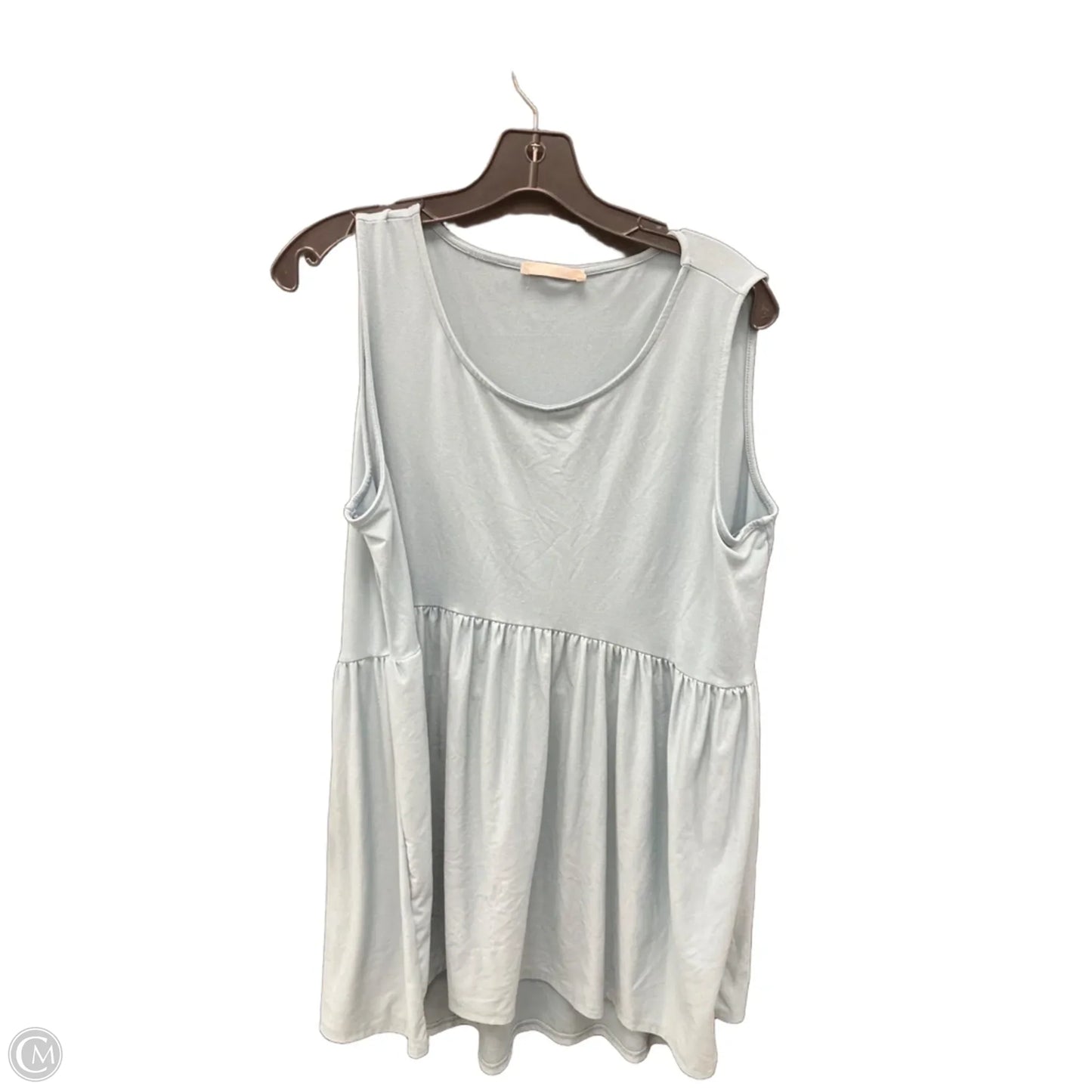 Tank Top By Zenana In Blue, Size: Xl