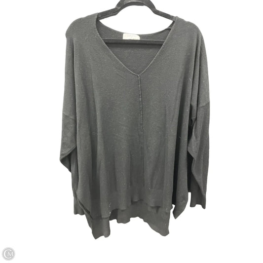 Sweater By Zenana In Black, Size: 3x