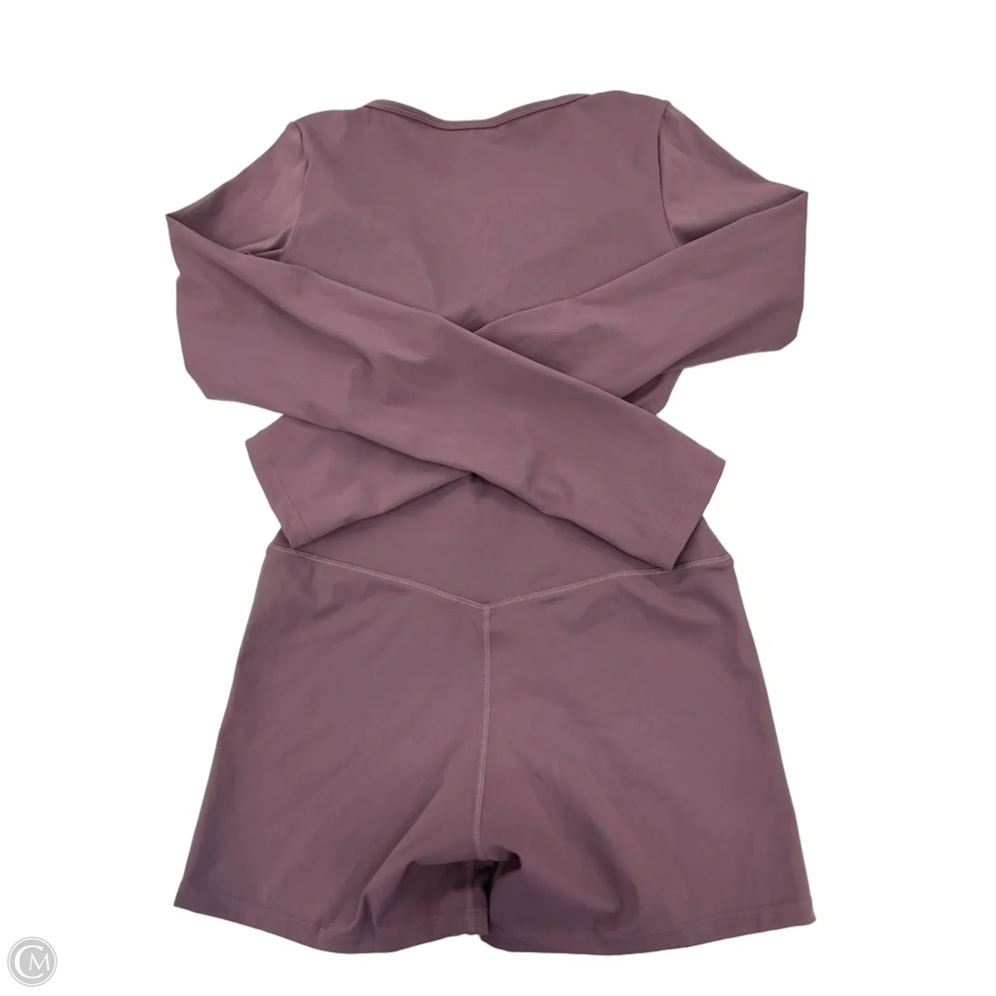 Top 2pc Long Sleeve By Cme In Purple, Size: L